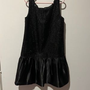 Black sequin dress size 8
